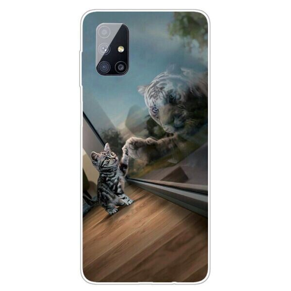 Силиконовый (TPU) чехол Deexe Pretty Glossy для Samsung Galaxy M51 (M515) - Cat and Tiger
Силиконовый (TPU) чехол Deexe Pretty Glossy для Samsung Galaxy M51 (M515) - Cat and Tiger