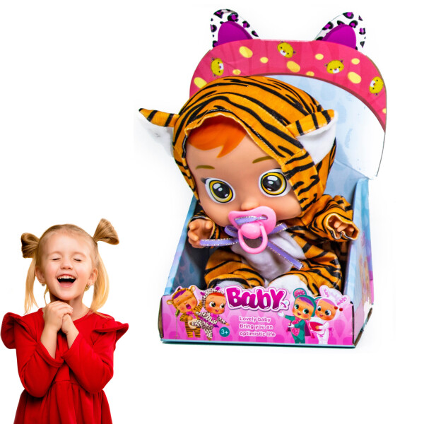 Интерактивная игрушка плачущий пупс Kids Doll Baby №6 Ламми кукла с настоящими слезами издающая звуки плача ребёнка
Интерактивная игрушка плачущий пупс Kids Doll Baby №6 Ламми кукла с настоящими слезами издающая звуки плача ребёнка