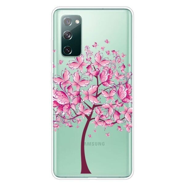 Силиконовый (TPU) чехол Deexe Pretty Glossy для Samsung Galaxy S20 FE (G780) - Pink Butterfly Tree
Силиконовый (TPU) чехол Deexe Pretty Glossy для Samsung Galaxy S20 FE (G780) - Pink Butterfly Tree