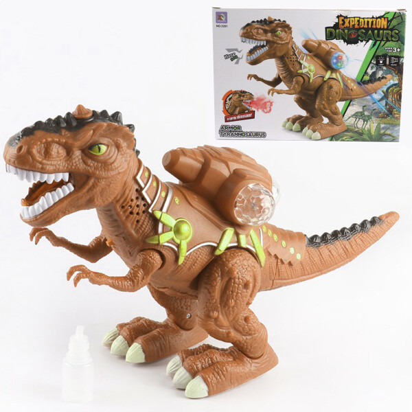 Интерактивная игрушка Тираннозавр в броне Armor Tyrannosaurus пускающий пар со светом и музыкой ходячий динозавр
Интерактивная игрушка Тираннозавр в броне Armor Tyrannosaurus пускающий пар со светом и музыкой ходячий динозавр