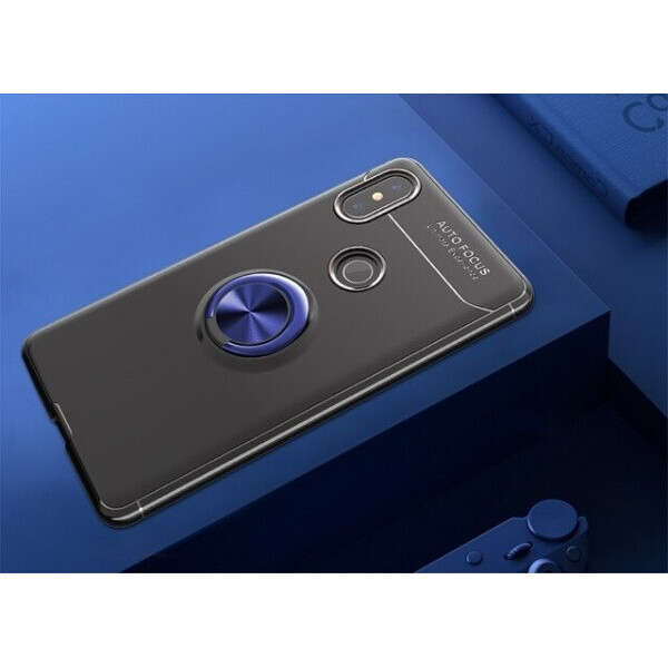 Чехол Fiji Hold для Xiaomi Redmi Note 5 / Note 5 Global / Note 5 Pro бампер накладка с подставкой Black-Blue
Чехол Fiji Hold для Xiaomi Redmi Note 5 / Note 5 Global / Note 5 Pro бампер накладка с подставкой Black-Blue