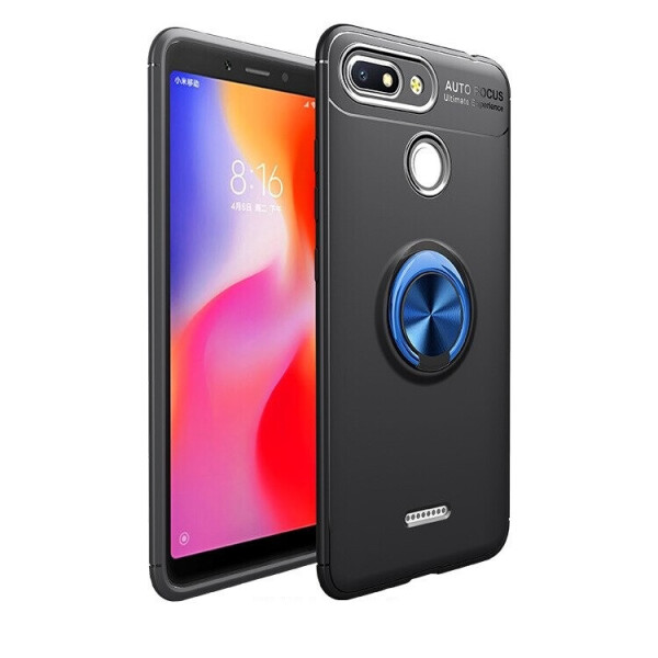 Чехол Fiji Hold для Xiaomi Redmi 6A (со сканером отпечатка) бампер накладка с подставкой Black-Blue
Чехол Fiji Hold для Xiaomi Redmi 6A (со сканером отпечатка) бампер накладка с подставкой Black-Blue