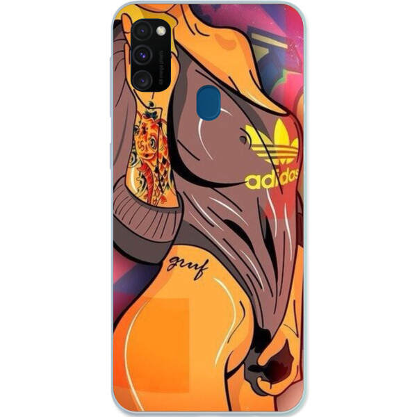 Бампер силиконовый Amstel для Samsung M21 Galaxy M215F с картинкой Девушка в майке adidas
Бампер силиконовый Amstel для Samsung M21 Galaxy M215F с картинкой Девушка в майке adidas