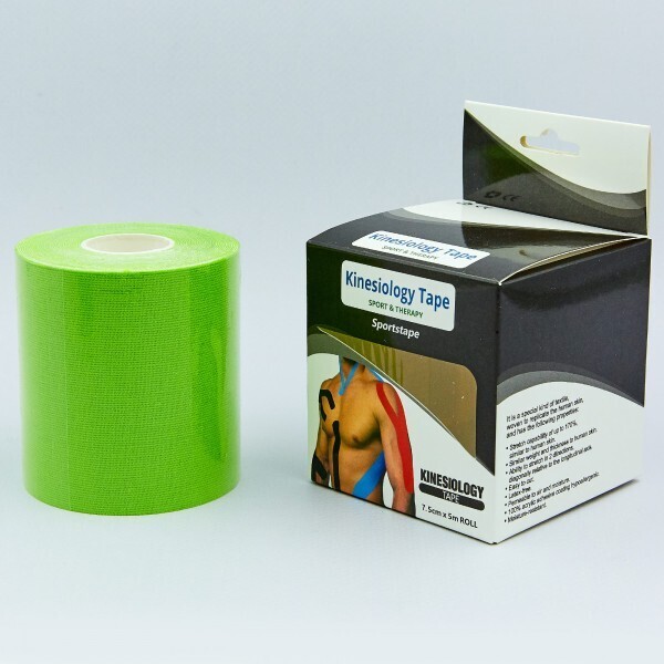 Кинезио тейп в рулоне 7,5см х 5м (Kinesio tape) эластичный пластырь BC-0841-7_5 Green
Кинезио тейп в рулоне 7,5см х 5м (Kinesio tape) эластичный пластырь BC-0841-7_5 Green