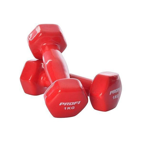 Гантели виниловые Profi 2 шт по 1 кг Красные (M 0289)
Гантели виниловые Profi 2 шт по 1 кг Красные (M 0289)