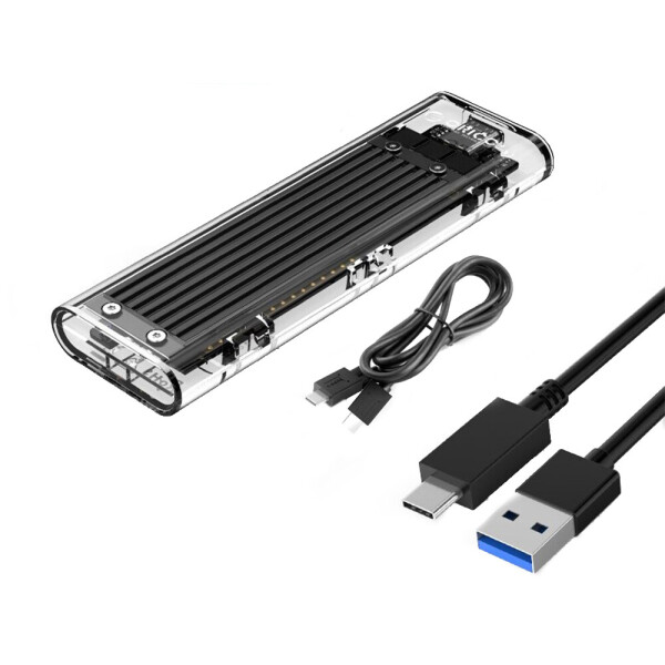 Кейс для твердотельного диска ORICO SSD M2 в USB Type-C 10 Гбит в секунду Прозрачный (1007-819-00)
Кейс для твердотельного диска ORICO SSD M2 в USB Type-C 10 Гбит в секунду Прозрачный (1007-819-00)
