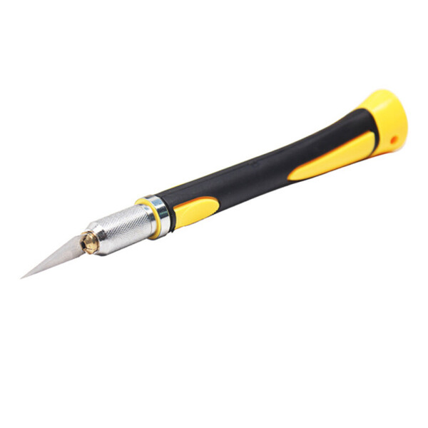 Нож для резьбы по дереву BauTech R Deer RT-M101 со сменными лезвиями 10 шт (1004-307-00)
Нож для резьбы по дереву BauTech R Deer RT-M101 со сменными лезвиями 10 шт (1004-307-00)