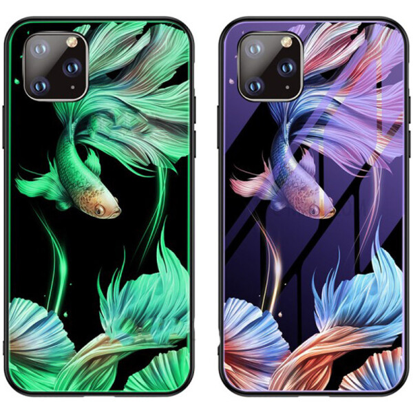 TPU+Glass чехол светящийся в темноте для Apple iPhone 11 Pro Max (6.5) (Рыбка / Фиолетовый) (768746)
TPU+Glass чехол светящийся в темноте для Apple iPhone 11 Pro Max (6.5) (Рыбка / Фиолетовый) (768746)