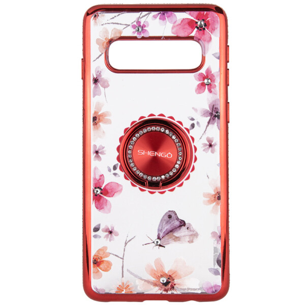 TPU чехол Shengo со стразами и кольцом-держателем для Samsung Galaxy S10+ (Красный) (709330)
TPU чехол Shengo со стразами и кольцом-держателем для Samsung Galaxy S10+ (Красный) (709330)