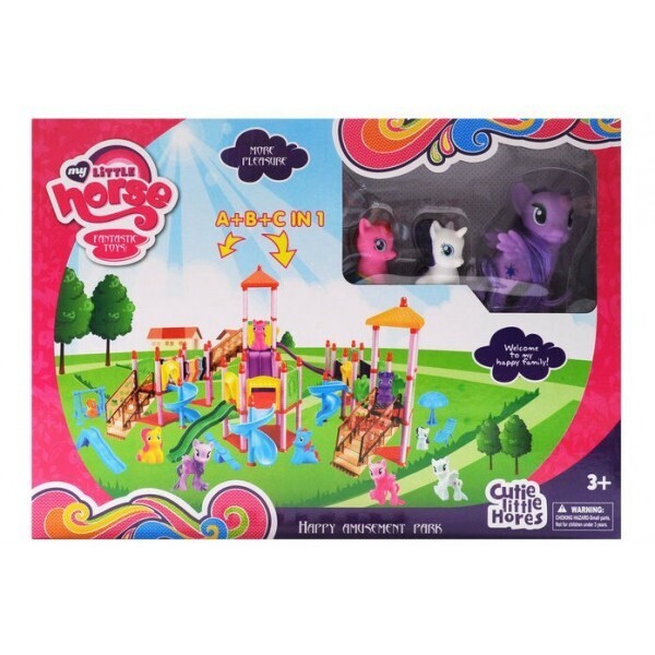 Детская игрушка My Little horse, Kronos Toys, горки для героев из мультфильма Мой маленький пони
Детская игрушка My Little horse, Kronos Toys, горки для героев из мультфильма Мой маленький пони