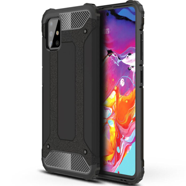 Бронированный противоударный TPU+PC чехол Immortal для Samsung Galaxy A51 Черный (5160959)
Бронированный противоударный TPU+PC чехол Immortal для Samsung Galaxy A51 Черный (5160959)