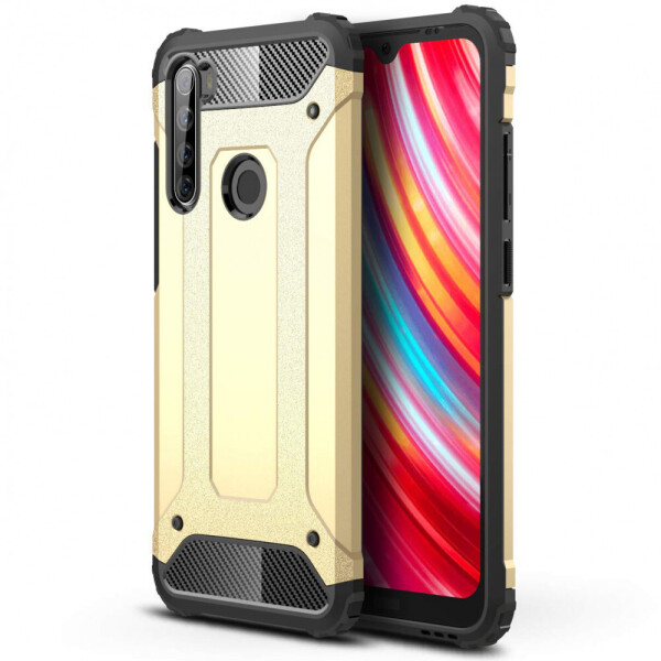 Бронированный противоударный TPU+PC чехол Immortal для Xiaomi Redmi Note 8T Золотой (1544262)
Бронированный противоударный TPU+PC чехол Immortal для Xiaomi Redmi Note 8T Золотой (1544262)