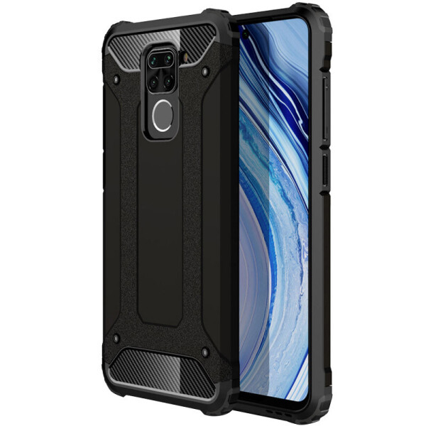 Бронированный противоударный TPU+PC чехол Immortal для Xiaomi Redmi Note 9 / Redmi 10X Черный (5694146)
Бронированный противоударный TPU+PC чехол Immortal для Xiaomi Redmi Note 9 / Redmi 10X Черный (5694146)