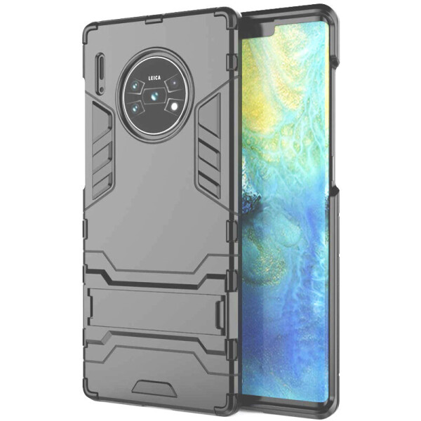 Ударопрочный чехол-подставка Transformer для Huawei Mate 30 Pro с мощной защитой корпуса Металл / Gun Metal (8672180)
Ударопрочный чехол-подставка Transformer для Huawei Mate 30 Pro с мощной защитой корпуса Металл / Gun Metal (8672180)