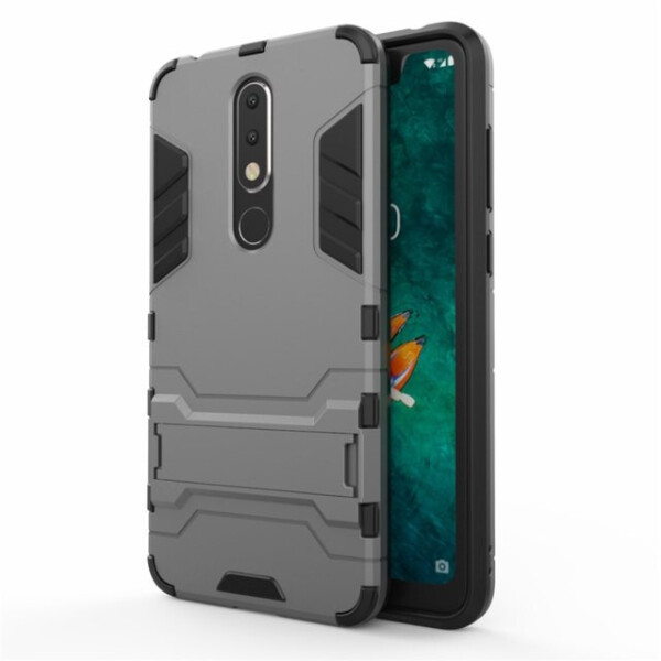 Ударопрочный чехол-подставка Transformer для Nokia 5.1 Plus (Nokia X5) с мощной защитой корпуса Металл / Gun Metal (6296219)
Ударопрочный чехол-подставка Transformer для Nokia 5.1 Plus (Nokia X5) с мощной защитой корпуса Металл / Gun Metal (6296219)