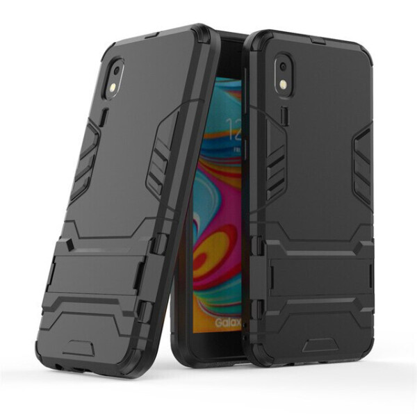 Ударопрочный чехол-подставка Transformer для Samsung A260F Galaxy A2 Core с мощной защитой корпуса Черный / Soul Black (2334893)
Ударопрочный чехол-подставка Transformer для Samsung A260F Galaxy A2 Core с мощной защитой корпуса Черный / Soul Black (2334893)