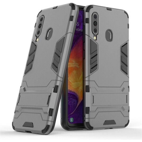 Ударопрочный чехол-подставка Transformer для Samsung Galaxy A60 (A606F) с мощной защитой корпуса Металл / Gun Metal (4881040)
Ударопрочный чехол-подставка Transformer для Samsung Galaxy A60 (A606F) с мощной защитой корпуса Металл / Gun Metal (4881040)