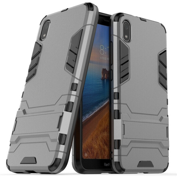 Ударопрочный чехол-подставка Transformer для Xiaomi Redmi 7A с мощной защитой корпуса Металл / Gun Metal (5440648)
Ударопрочный чехол-подставка Transformer для Xiaomi Redmi 7A с мощной защитой корпуса Металл / Gun Metal (5440648)