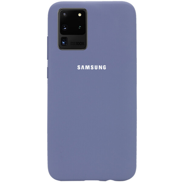 Чехол Silicone Cover Full Protective (AA) для Samsung Galaxy S20 Ultra Серый / Lavender Gray (8938968)
Чехол Silicone Cover Full Protective (AA) для Samsung Galaxy S20 Ultra Серый / Lavender Gray (8938968)