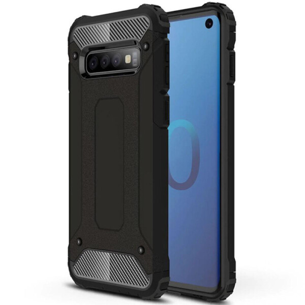 Бронированный противоударный TPU+PC чехол Immortal для Samsung Galaxy S10 Черный (8317760)
Бронированный противоударный TPU+PC чехол Immortal для Samsung Galaxy S10 Черный (8317760)