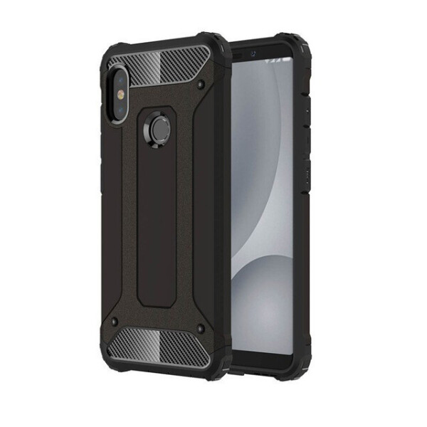 Бронированный противоударный TPU+PC чехол Immortal для Xiaomi Mi 6X / Mi A2 Черный (6949841)
Бронированный противоударный TPU+PC чехол Immortal для Xiaomi Mi 6X / Mi A2 Черный (6949841)