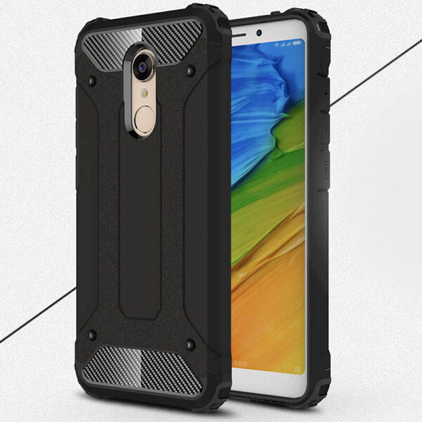 Бронированный противоударный TPU+PC чехол Immortal для Xiaomi Redmi 5 Plus / Redmi Note 5 (SC) Черный (4669650)
Бронированный противоударный TPU+PC чехол Immortal для Xiaomi Redmi 5 Plus / Redmi Note 5 (SC) Черный (4669650)