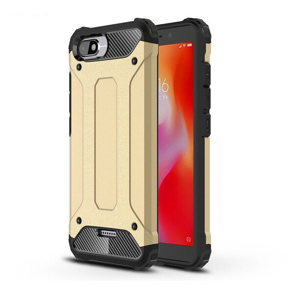 Бронированный противоударный TPU+PC чехол Immortal для Xiaomi Redmi 6A Золотой (2929158)
Бронированный противоударный TPU+PC чехол Immortal для Xiaomi Redmi 6A Золотой (2929158)