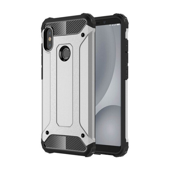 Бронированный противоударный TPU+PC чехол Immortal для Xiaomi Redmi Note 5 Pro / Note 5 (DC) Серебряный (8910426)
Бронированный противоударный TPU+PC чехол Immortal для Xiaomi Redmi Note 5 Pro / Note 5 (DC) Серебряный (8910426)
