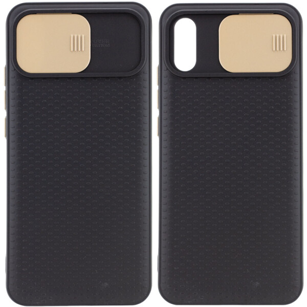 Чехол Camshield Black TPU со шторкой защищающей камеру для Xiaomi Redmi 9A Черный / Золотой (8176034)
Чехол Camshield Black TPU со шторкой защищающей камеру для Xiaomi Redmi 9A Черный / Золотой (8176034)