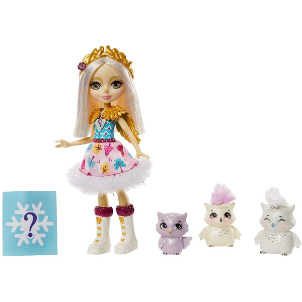 Игровой набор с сюрпризом Семья полярной совы Одель Enchantimals Family Toy Set with Odele Owl Doll GJX46
Игровой набор с сюрпризом Семья полярной совы Одель Enchantimals Family Toy Set with Odele Owl Doll GJX46