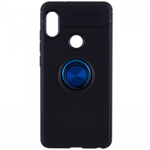 TPU чехол Deen ColorRing под магнитный держатель для Xiaomi Redmi Note 6 Pro Черный / Синий (7392665)
TPU чехол Deen ColorRing под магнитный держатель для Xiaomi Redmi Note 6 Pro Черный / Синий (7392665)