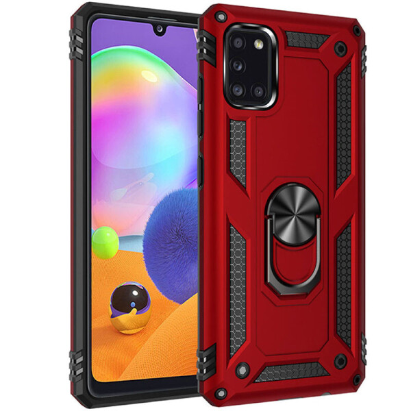 Ударопрочный чехол Serge Ring магнитный держатель для Samsung Galaxy A31 Красный (2378391)
Ударопрочный чехол Serge Ring магнитный держатель для Samsung Galaxy A31 Красный (2378391)