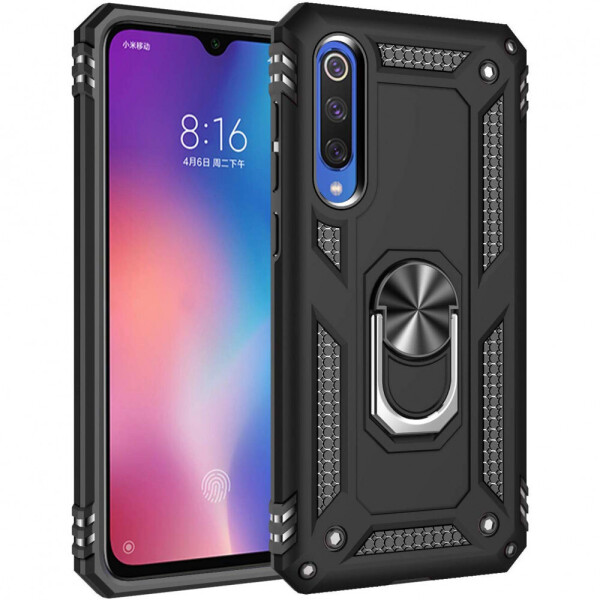 Ударопрочный чехол Serge Ring магнитный держатель для Xiaomi Mi 9 SE Черный (7787454)
Ударопрочный чехол Serge Ring магнитный держатель для Xiaomi Mi 9 SE Черный (7787454)