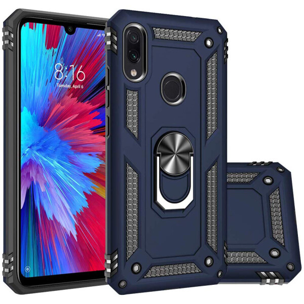 Ударопрочный чехол Serge Ring магнитный держатель для Xiaomi Redmi Note 7 / Note 7 Pro / Note 7s Темно-синий (9956653)
Ударопрочный чехол Serge Ring магнитный держатель для Xiaomi Redmi Note 7 / Note 7 Pro / Note 7s Темно-синий (9956653)