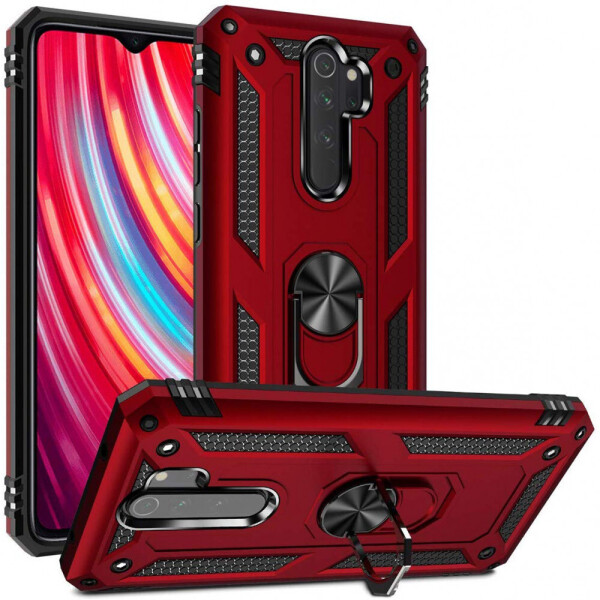 Ударопрочный чехол Serge Ring магнитный держатель для Xiaomi Redmi Note 8 Pro Красный (3139016)
Ударопрочный чехол Serge Ring магнитный держатель для Xiaomi Redmi Note 8 Pro Красный (3139016)