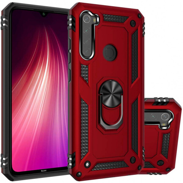 Ударопрочный чехол Serge Ring магнитный держатель для Xiaomi Redmi Note 8T Красный (1076840)
Ударопрочный чехол Serge Ring магнитный держатель для Xiaomi Redmi Note 8T Красный (1076840)