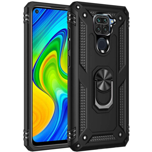 Ударопрочный чехол Serge Ring магнитный держатель для Xiaomi Redmi Note 9 / Redmi 10X Черный (6820032)
Ударопрочный чехол Serge Ring магнитный держатель для Xiaomi Redmi Note 9 / Redmi 10X Черный (6820032)