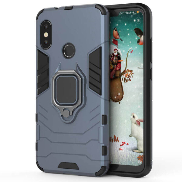 Ударопрочный чехол Transformer Ring for Magnet для Xiaomi Mi A2 Lite/Xiaomi Redmi 6 Pro Серый / Metal slate (8784876)
Ударопрочный чехол Transformer Ring for Magnet для Xiaomi Mi A2 Lite/Xiaomi Redmi 6 Pro Серый / Metal slate (8784876)