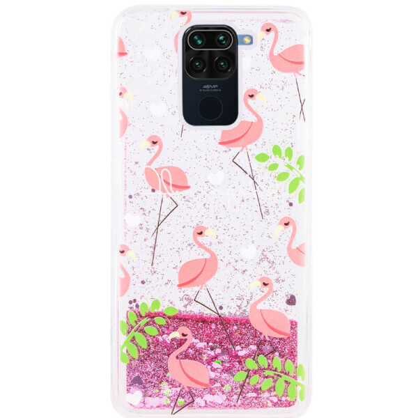 TPU чехол с переливающимися блестками для Xiaomi Redmi Note 9 / Redmi 10X Фламинго (4452595)
TPU чехол с переливающимися блестками для Xiaomi Redmi Note 9 / Redmi 10X Фламинго (4452595)