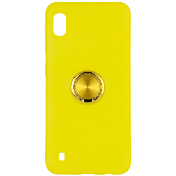 TPU чехол Summer ColorRing под магнитный держатель для Samsung Galaxy A10 (A105F) Желтый (3314940)
TPU чехол Summer ColorRing под магнитный держатель для Samsung Galaxy A10 (A105F) Желтый (3314940)