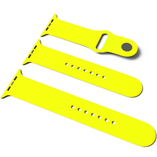 Силиконовый ремешок для Apple Watch Sport Band 38/40 (S/M & M/L) 3pcs Желтый/Neon Yellow (5389296)
Силиконовый ремешок для Apple Watch Sport Band 38/40 (S/M & M/L) 3pcs Желтый/Neon Yellow (5389296)