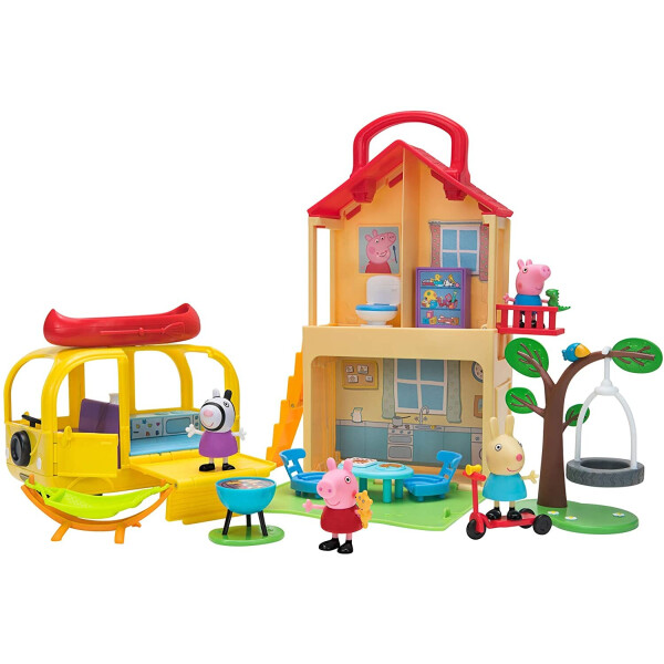 Игровой набор Домик Свинки Пеппы с Кемпером Peppa Pig Pop n’ Playhouse and Play n’ Go Campervan Combo Pack PEP0793
Игровой набор Домик Свинки Пеппы с Кемпером Peppa Pig Pop n’ Playhouse and Play n’ Go Campervan Combo Pack PEP0793
