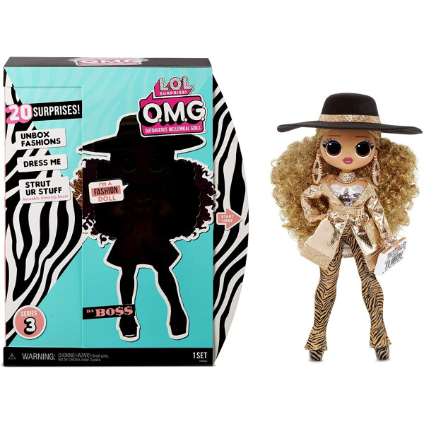 Кукла ЛОЛ ОМГ Леди Да Босс L.O.L. Surprise! O.M.G. Series 3 Da Boss Fashion Doll with 20 Surprises 567219E7C
Кукла ЛОЛ ОМГ Леди Да Босс L.O.L. Surprise! O.M.G. Series 3 Da Boss Fashion Doll with 20 Surprises 567219E7C