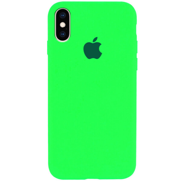 Чехол Silicone Case Full Protective (AA) для iPhone X (5.8";) (Салатовый / Neon Green) (898613)
Чехол Silicone Case Full Protective (AA) для iPhone X (5.8";) (Салатовый / Neon Green) (898613)