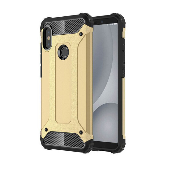 Бронированный противоударный TPU+PC чехол Immortal для Xiaomi Redmi 6 Pro (Золотой) (661508)
Бронированный противоударный TPU+PC чехол Immortal для Xiaomi Redmi 6 Pro (Золотой) (661508)