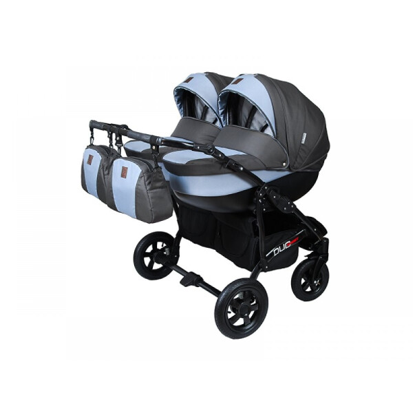 Детская универсальная коляска 2 в 1 для двойни Angelina Duo-Smart, голубая (1241190017_3)
Детская универсальная коляска 2 в 1 для двойни Angelina Duo-Smart, голубая (1241190017_3)