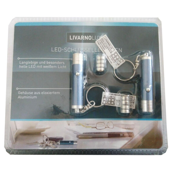 Фонарик-брелок LED Livarno Lux, синий (2 шт.)
Фонарик-брелок LED Livarno Lux, синий (2 шт.)