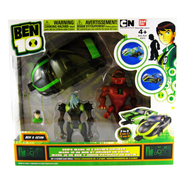 Набор игрушек Бен 10 "Alien Force": Vilgax, WildMutt, мини-фигурка Бена и машина Mark 10
Набор игрушек Бен 10 "Alien Force": Vilgax, WildMutt, мини-фигурка Бена и машина Mark 10