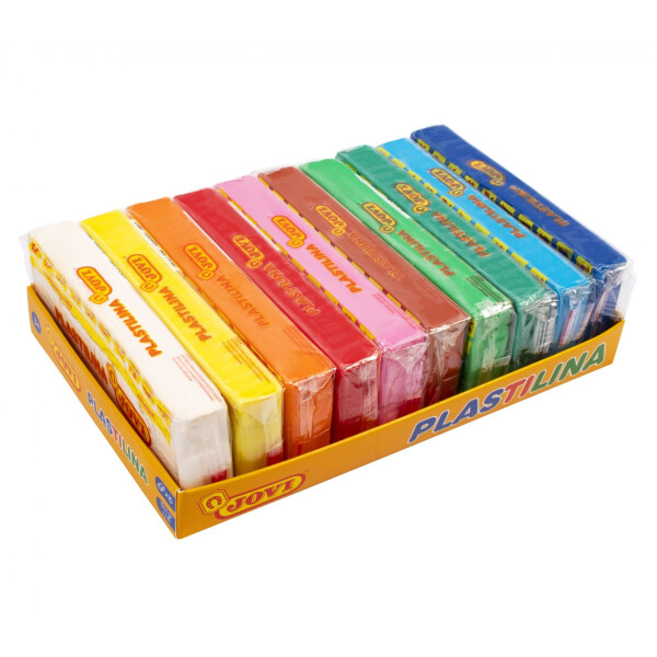 Пластилин 1 кг 500 гр 10 цветов JOVI (71_10S)