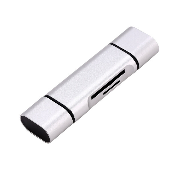 Кард-ридер Vention OTG BauTech USB 2.0 + Type C TF micro SD 5 в 1 Серебристый (1007-667-00)
Кард-ридер Vention OTG BauTech USB 2.0 + Type C TF micro SD 5 в 1 Серебристый (1007-667-00)